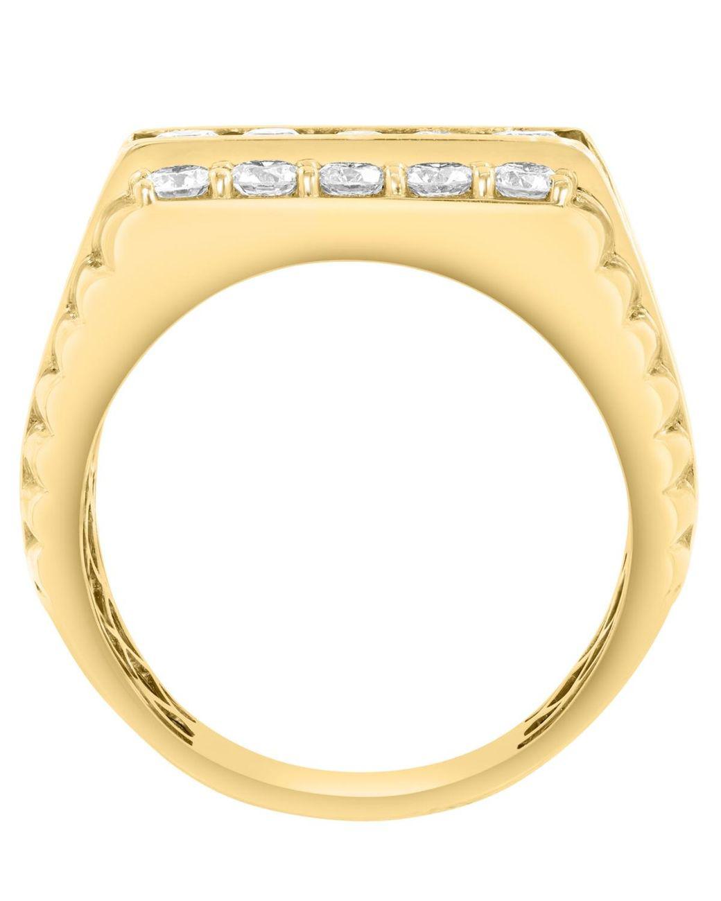 Men's Metallic Lab-grown Diamond (1-7/8 Ct. T.w.