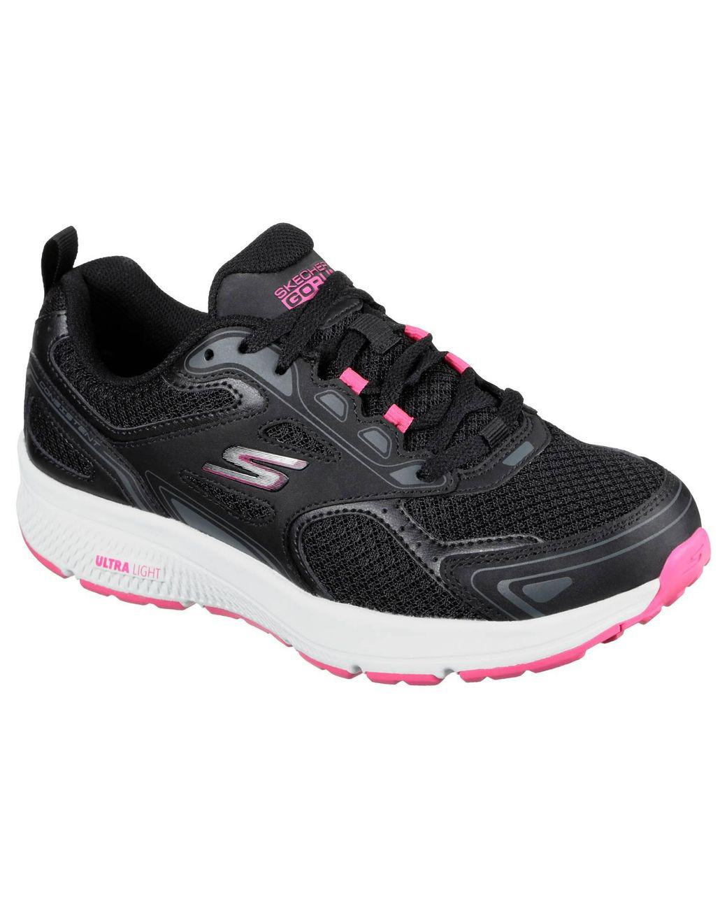 Women's Black Go Run Consistent
