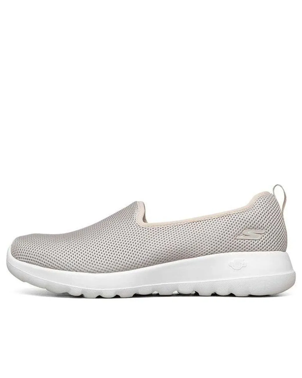 Women's White (Wmns) Go Walk Joy Slip-On Shoes/Chestnut