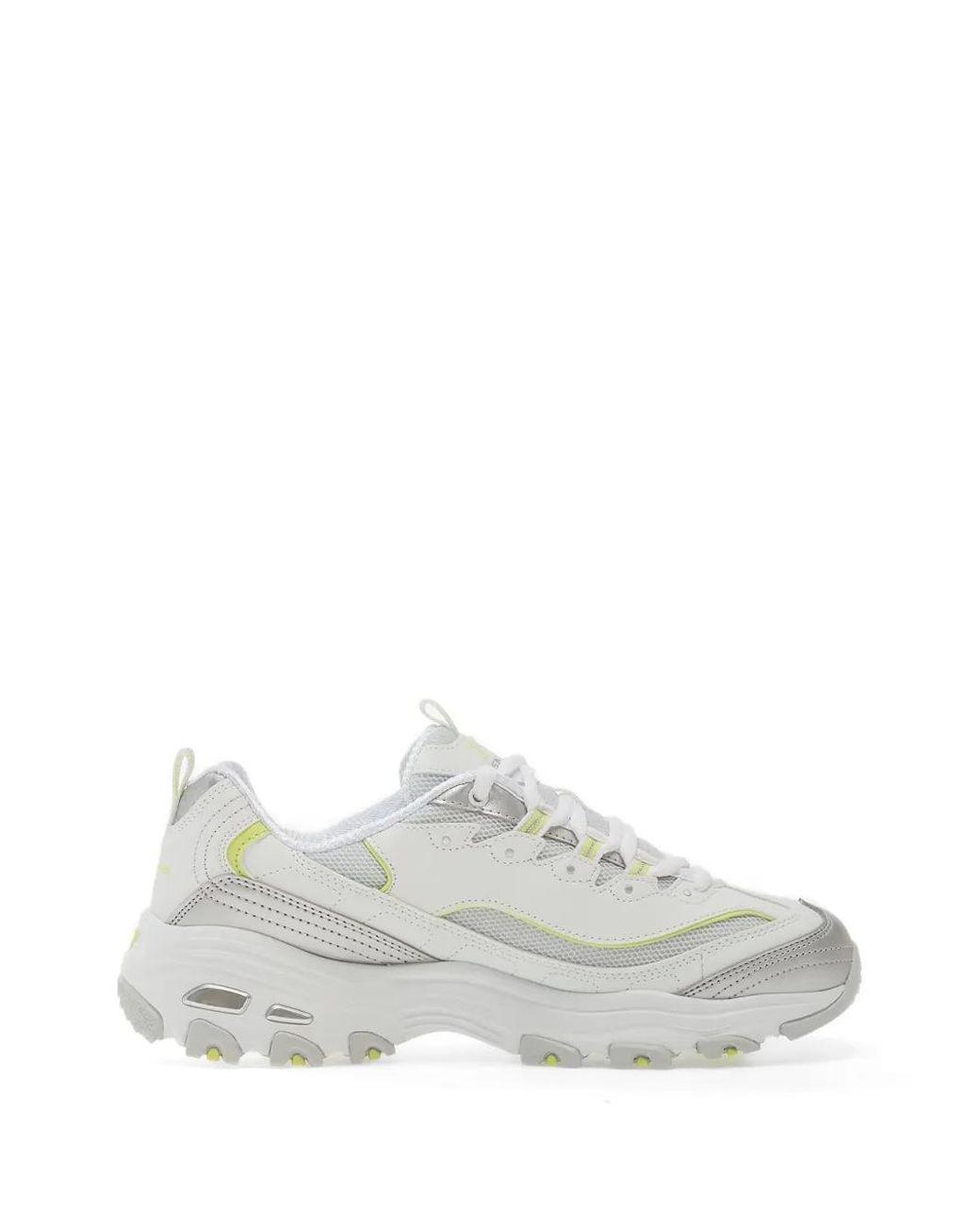 Women's White D'Lites Sneakers