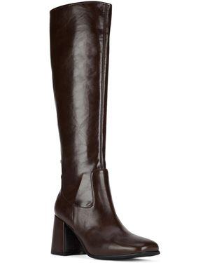 Jeffrey Campbell Hotlava Knee-high Block-heel Boots - Brown