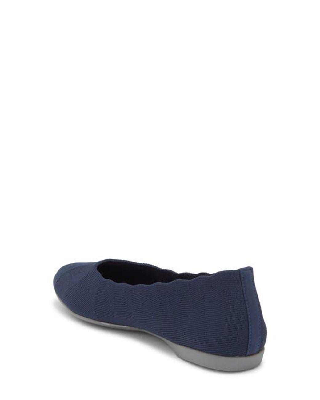 Women's Blue Cleo Style Slip-On Sneaker