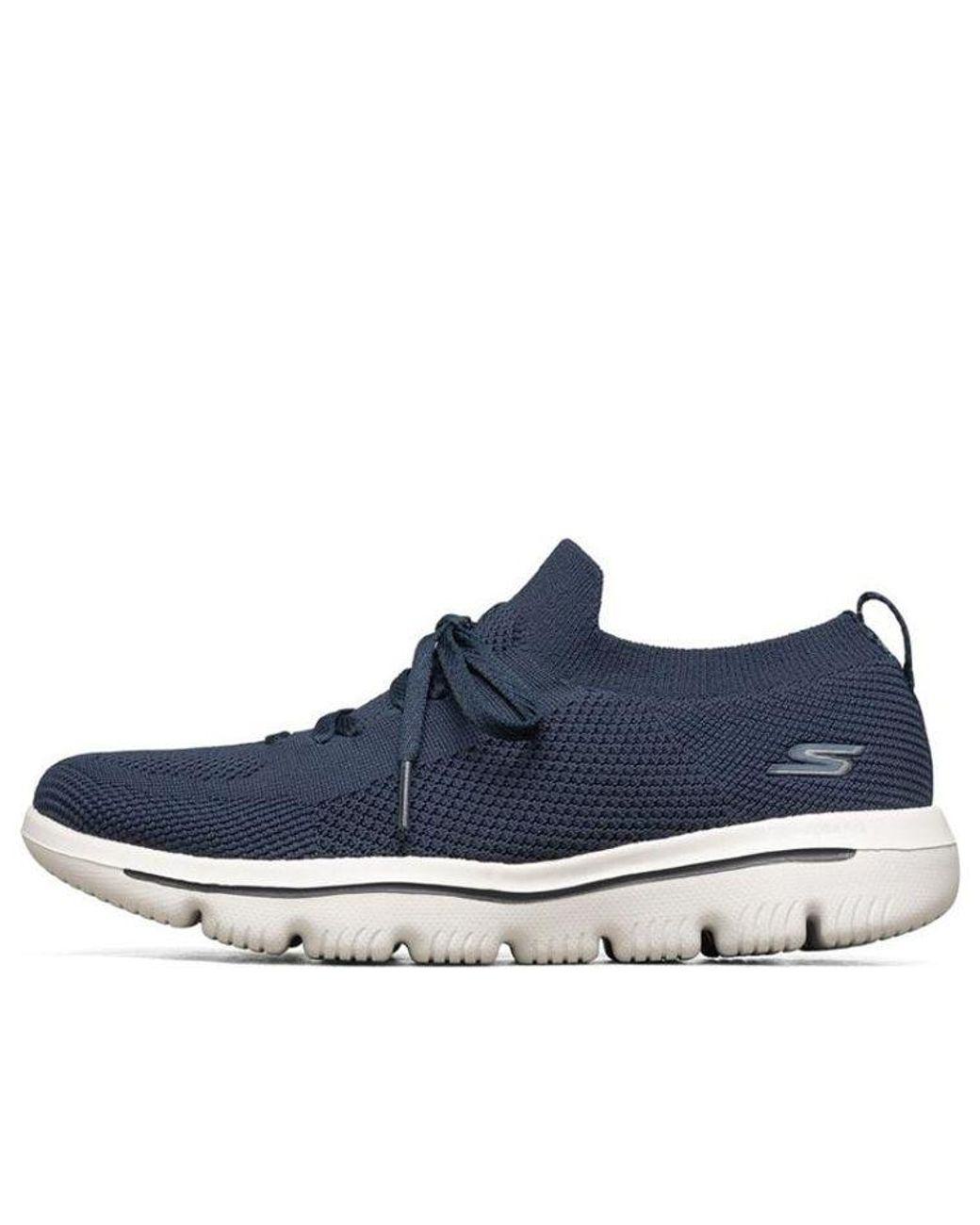 Women's Blue (Wmns) Go Walk Evolution Ultra Sports Shoes