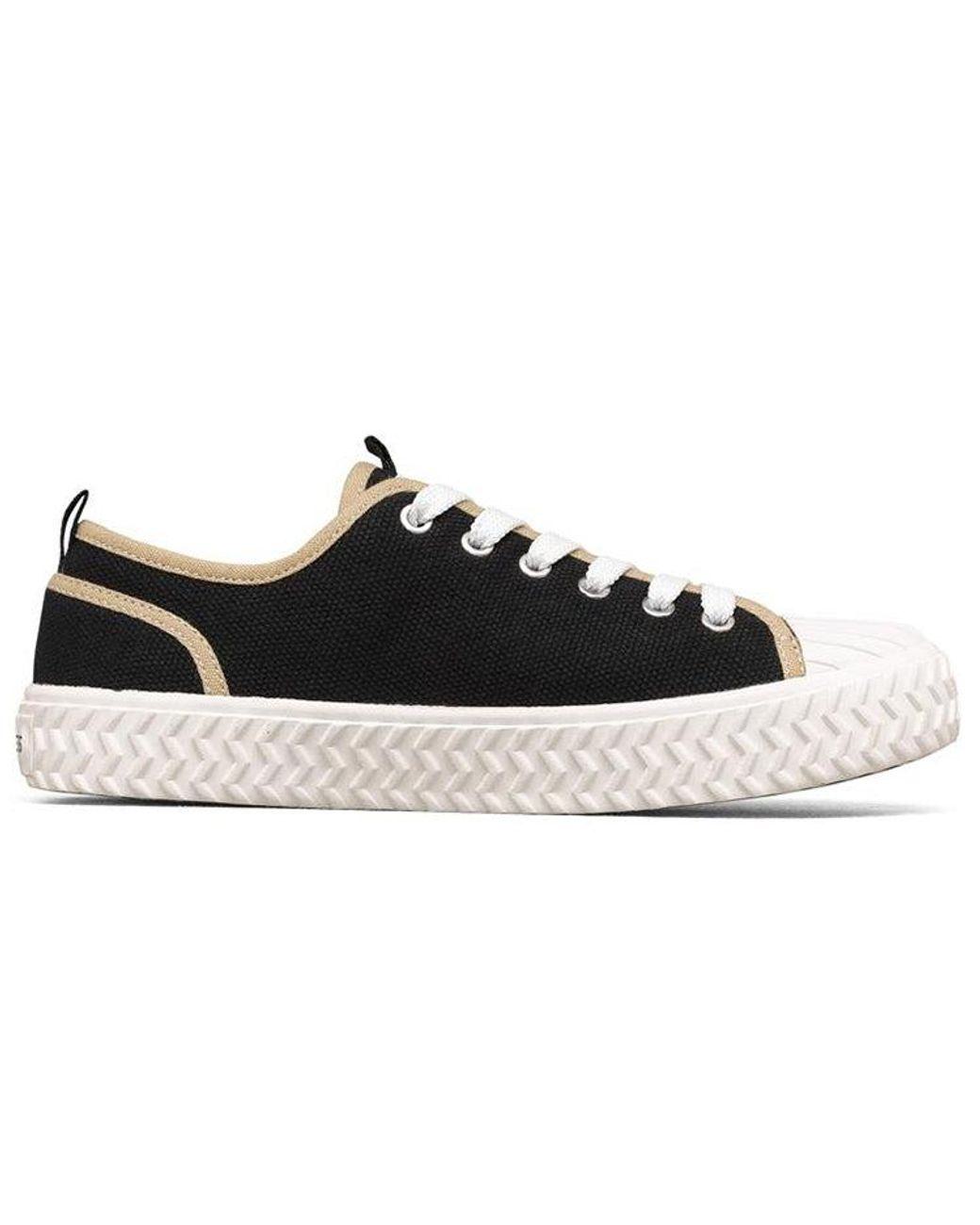 Women's Black (Wmns) Street Trax Low-Top Canvas Shoes