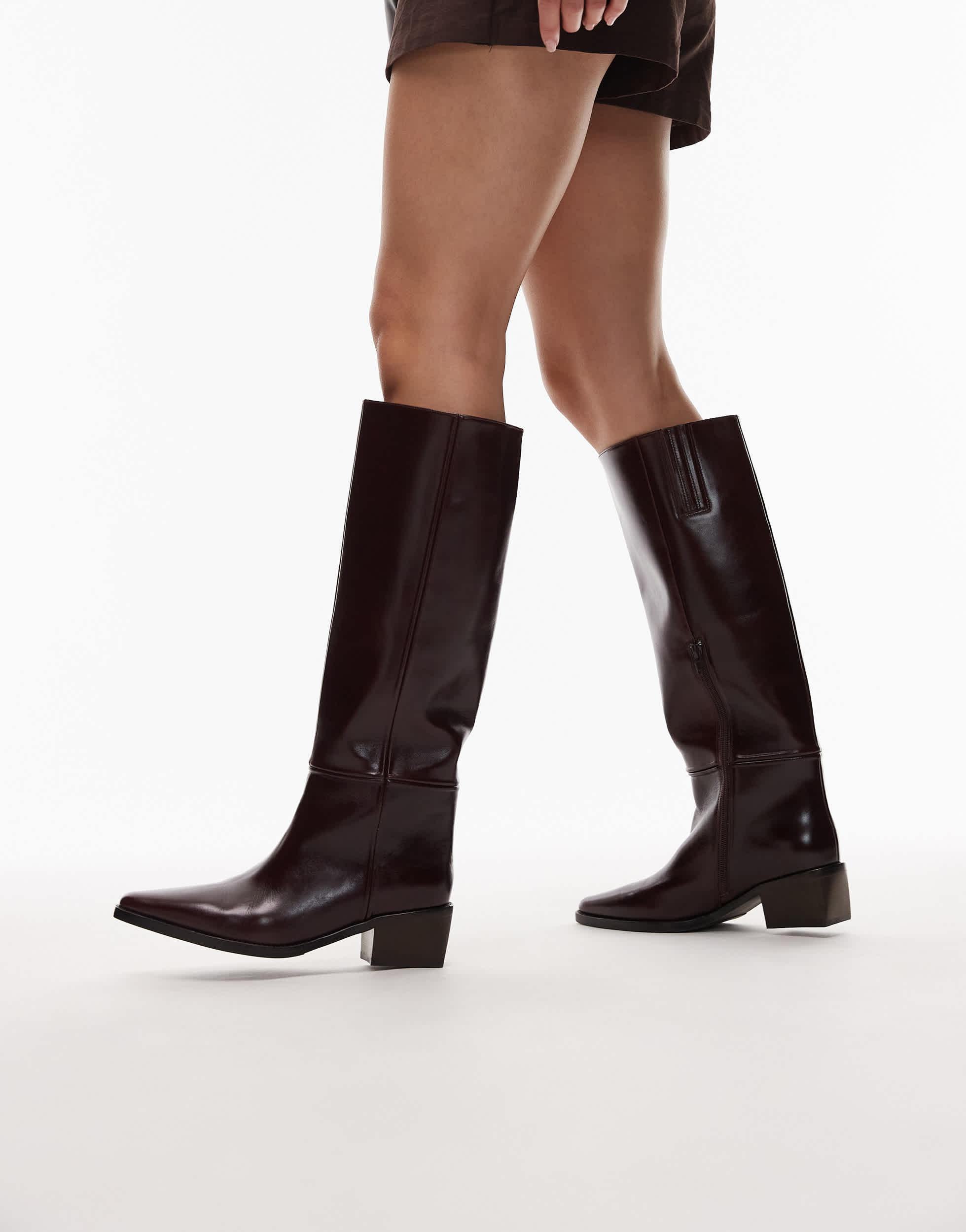 Jeffrey Campbell Western Knee Boots