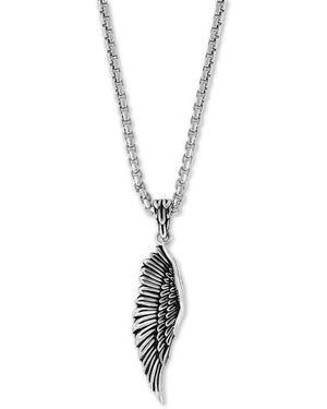 Effy Effy Wing 22" Pendant Necklace - Metallic