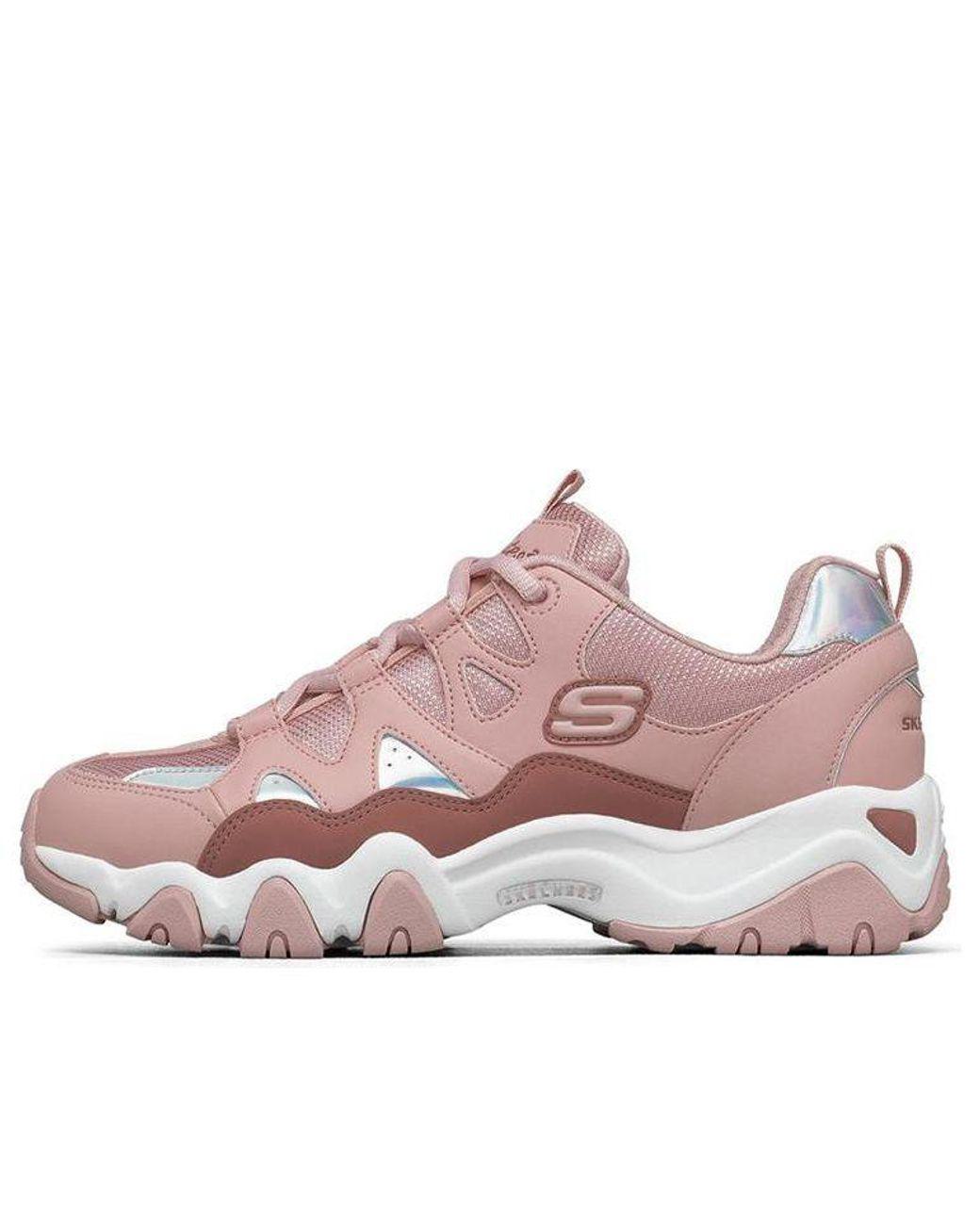 Women's Pink (Wmns) D Lites 2.0 Low-Top Running Shoes