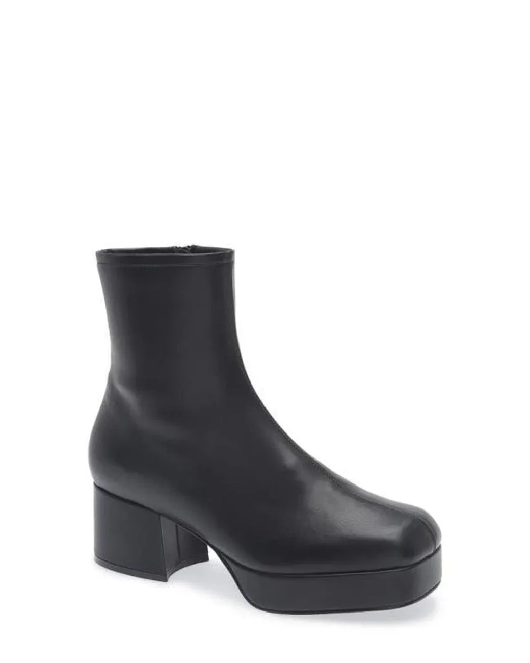 Women's Black Capacity Platform Bootie
