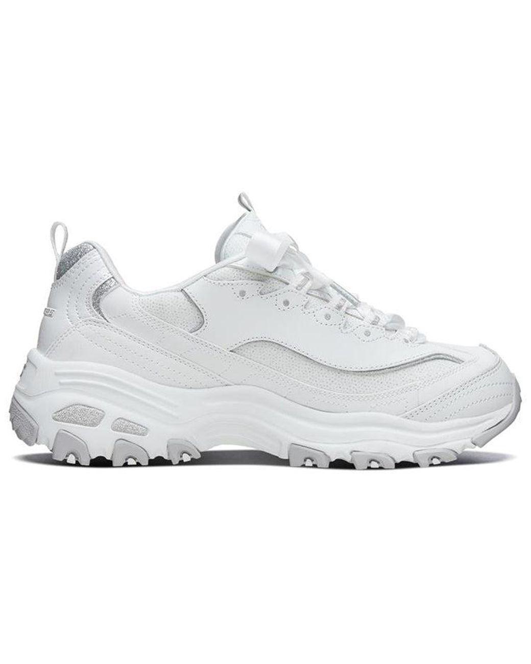 Women's White (Wmns) D'Lites 1.0 Low Dad Shoes Gs