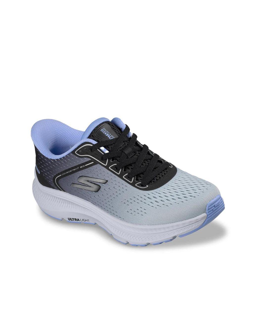 Women's Blue Hands Free Slipins Go Run Consistent 2.0 Maywood Sneaker