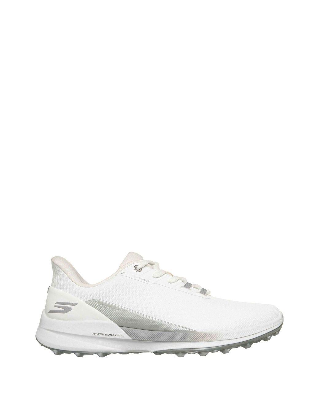 Women's White Pure Slip Ins Golf Shoes