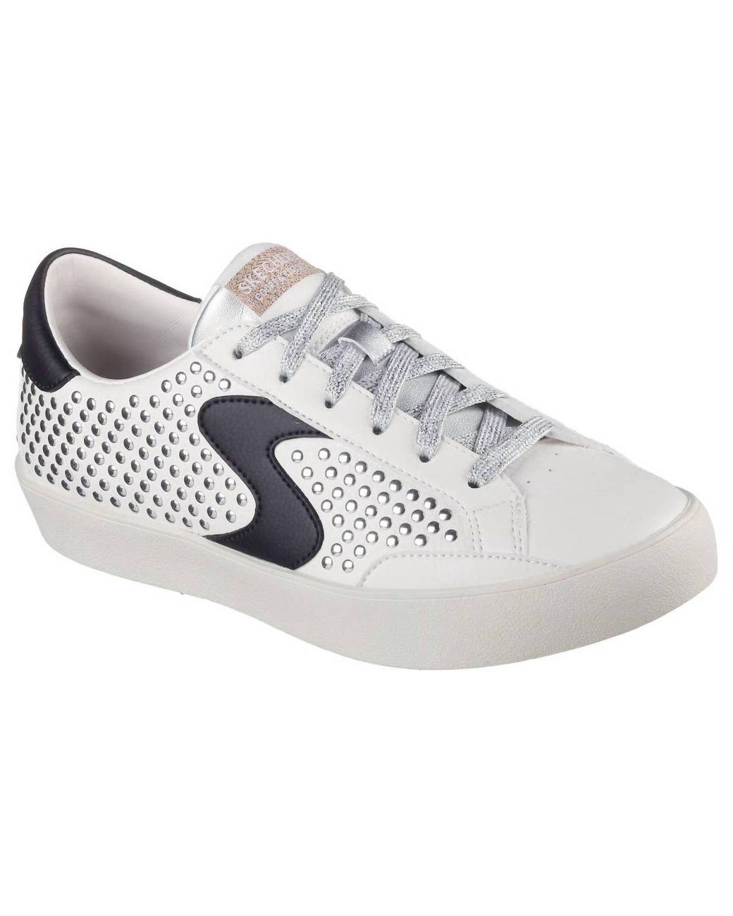 Women's White Studded Dreams,wbk,9.5 M