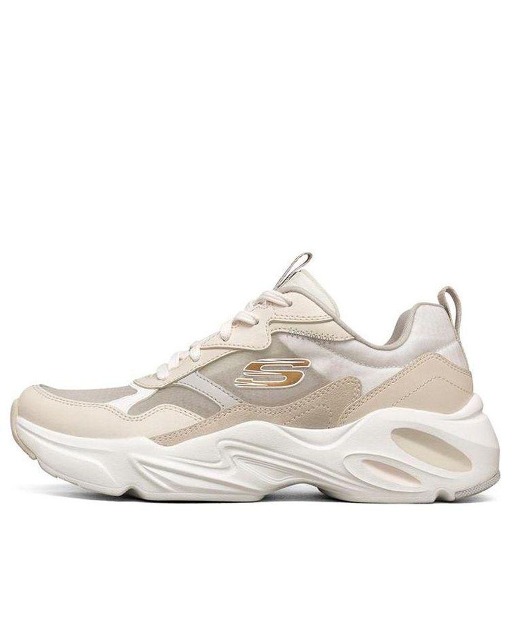 Women's White (Wmns) Stamina Airy Running Shoes Cream