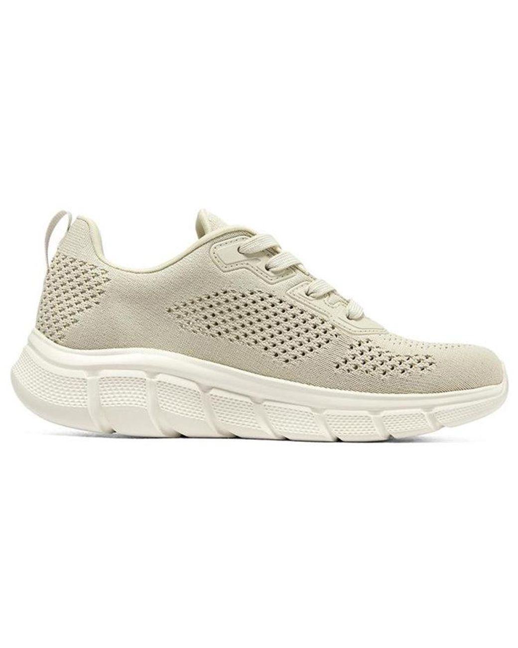 Women's White (Wmns) Bobs B Flex