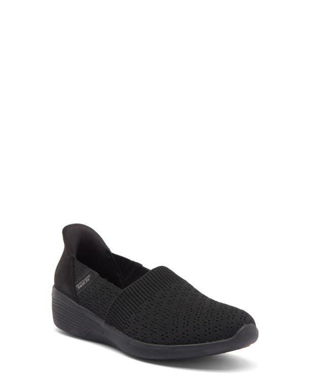 Women’s Black Arya Swift-Fit Slip-On Sneaker Women's Black Arya Swift-Fit Slip-On Sneaker