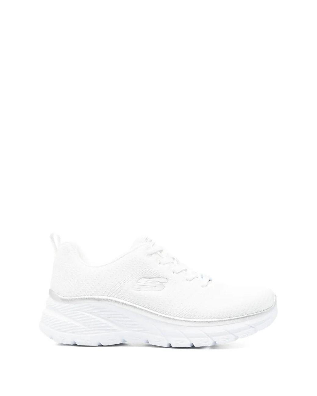Women's White Fashion Fit 2.0 Moonlight Glow Sneakers
