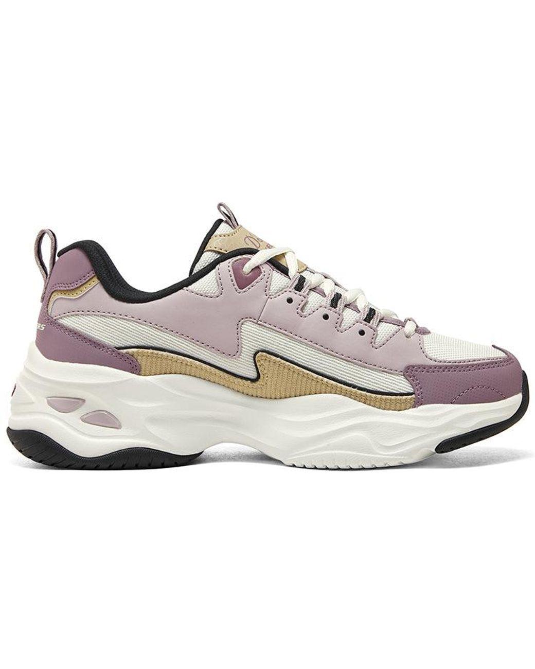 Women's White (Wmns) Dlites 1.0 'Mauve'