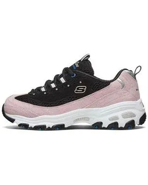 Skechers (Wmns) D'Lites 1.0 Sports Shoes - Black