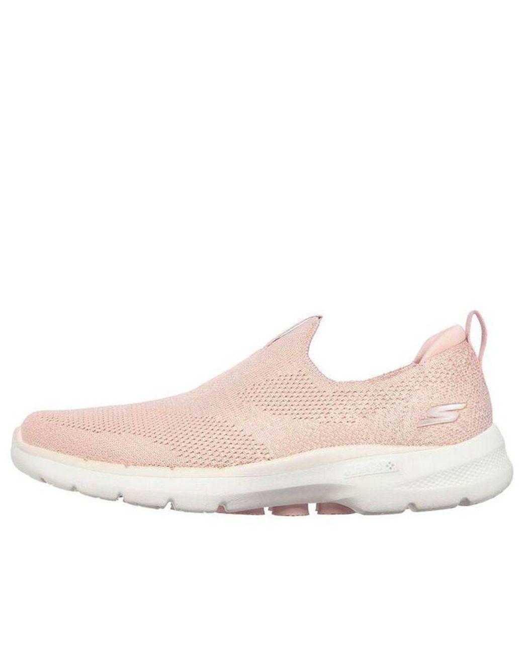 Women's Pink (Wmns) Gowalk 6 Slip On