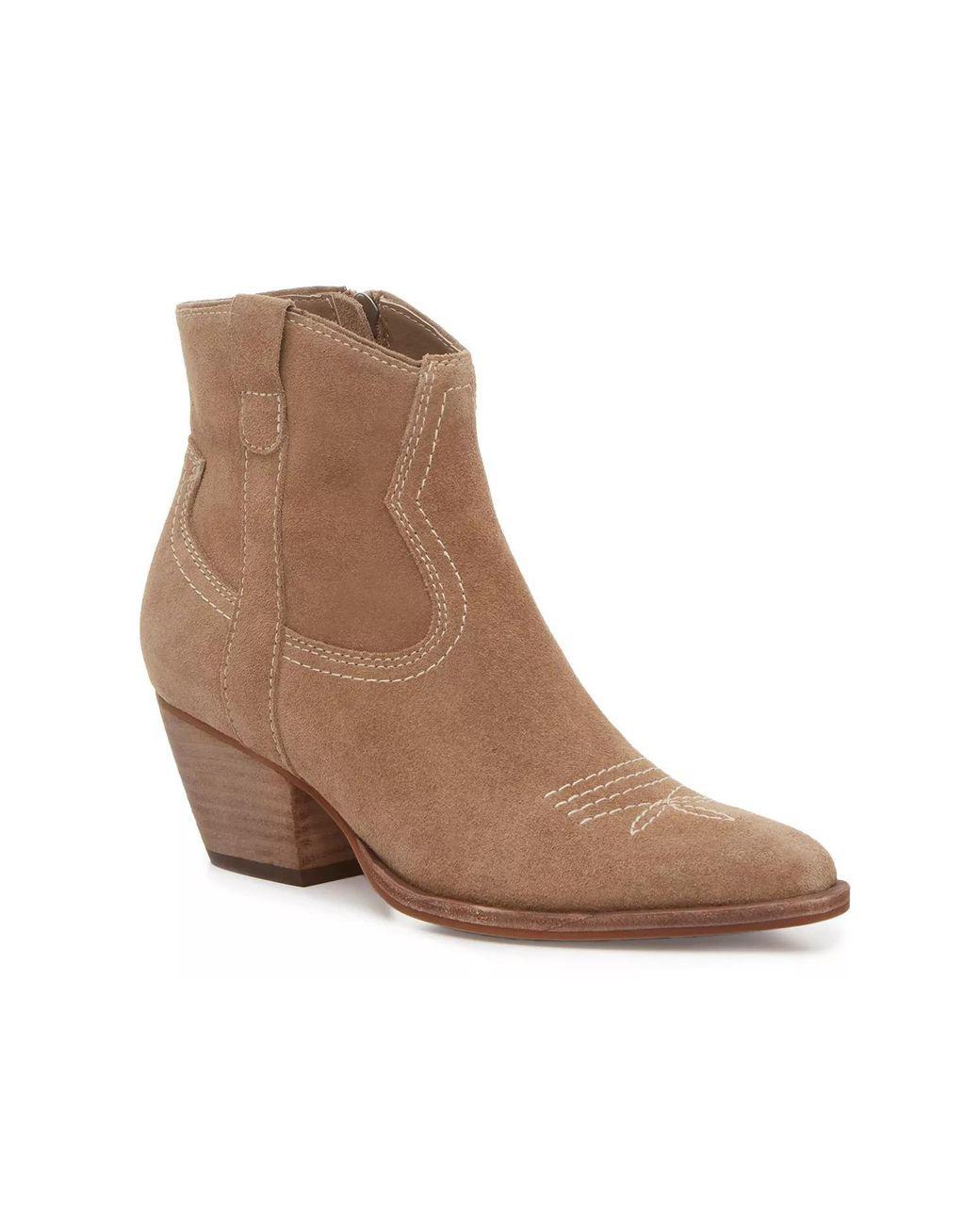 Women's Brown Silma Western Bootie