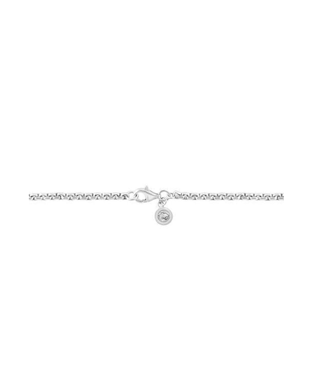 Men's Black Sterling Spinel Lock Pendant Necklace