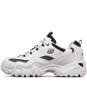 Skechers (Wmns) D'Lites 2.0 Running Shoes - White