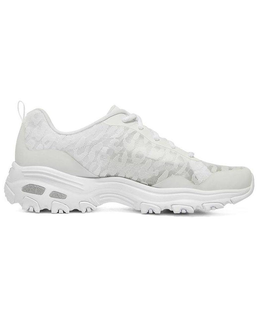 Women's White (Wmns) D Lites 1.0 Low-Top Sneakers 'Cream'