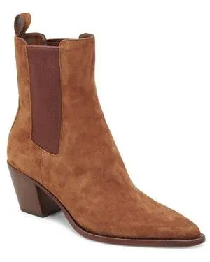 Dolce Vita Shadie Waterproof Pointed Toe Chelsea Boot - Brown
