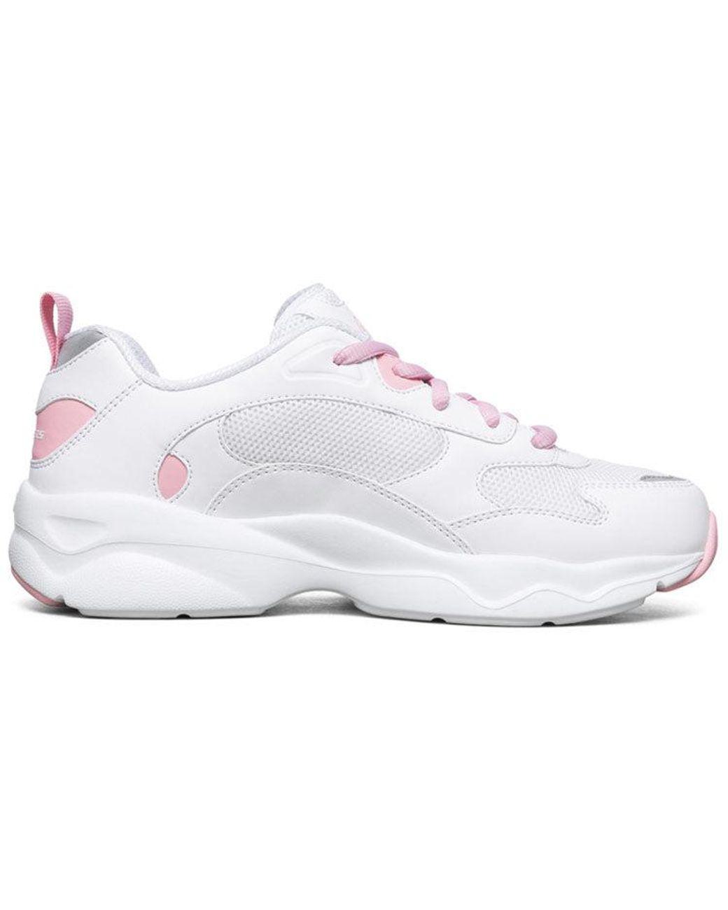 Women's White (Wmns) D'Lites Campus Leisure Chunky Shoes