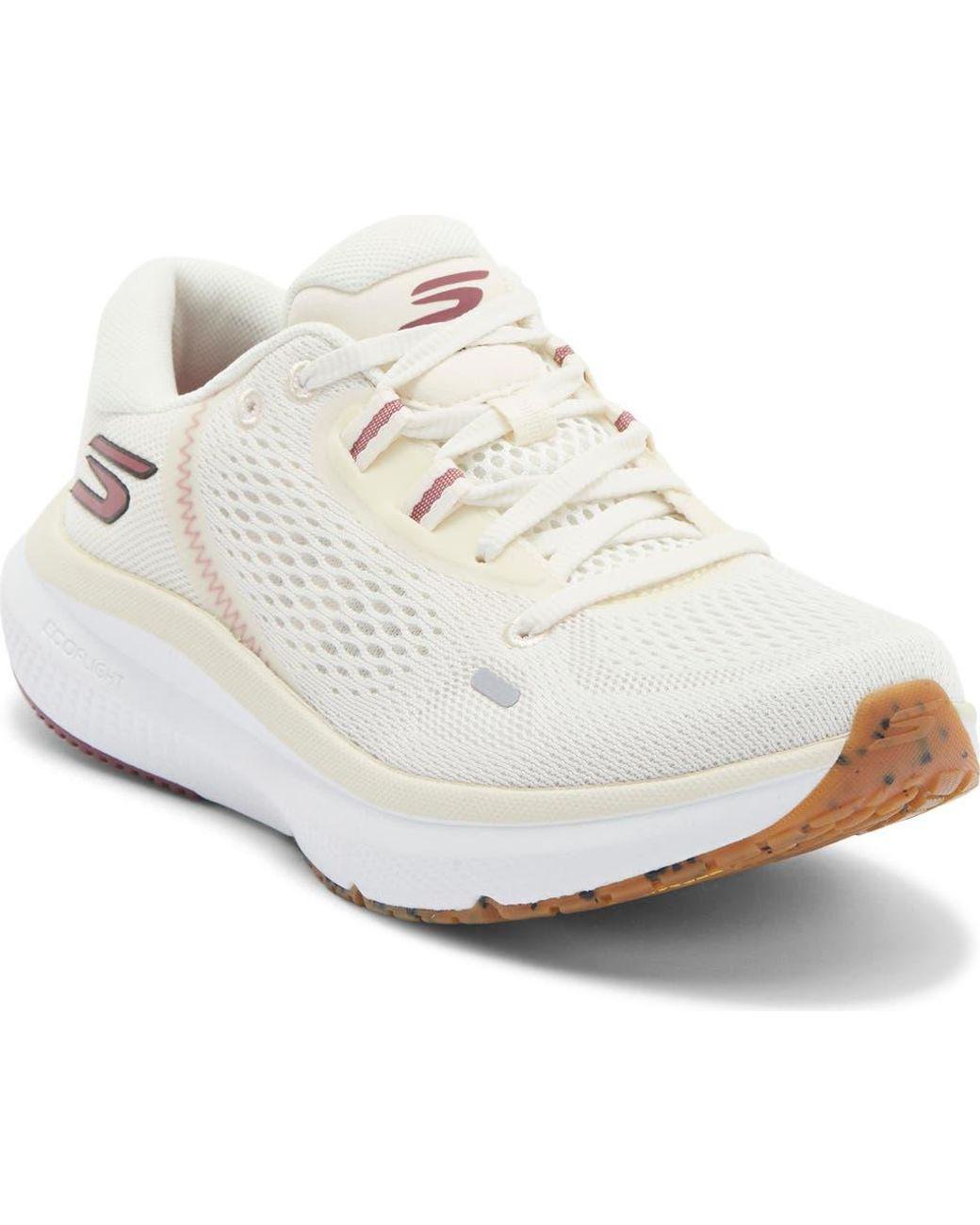Women's White Go Run Pure 4 Arch Fit Running Shoe