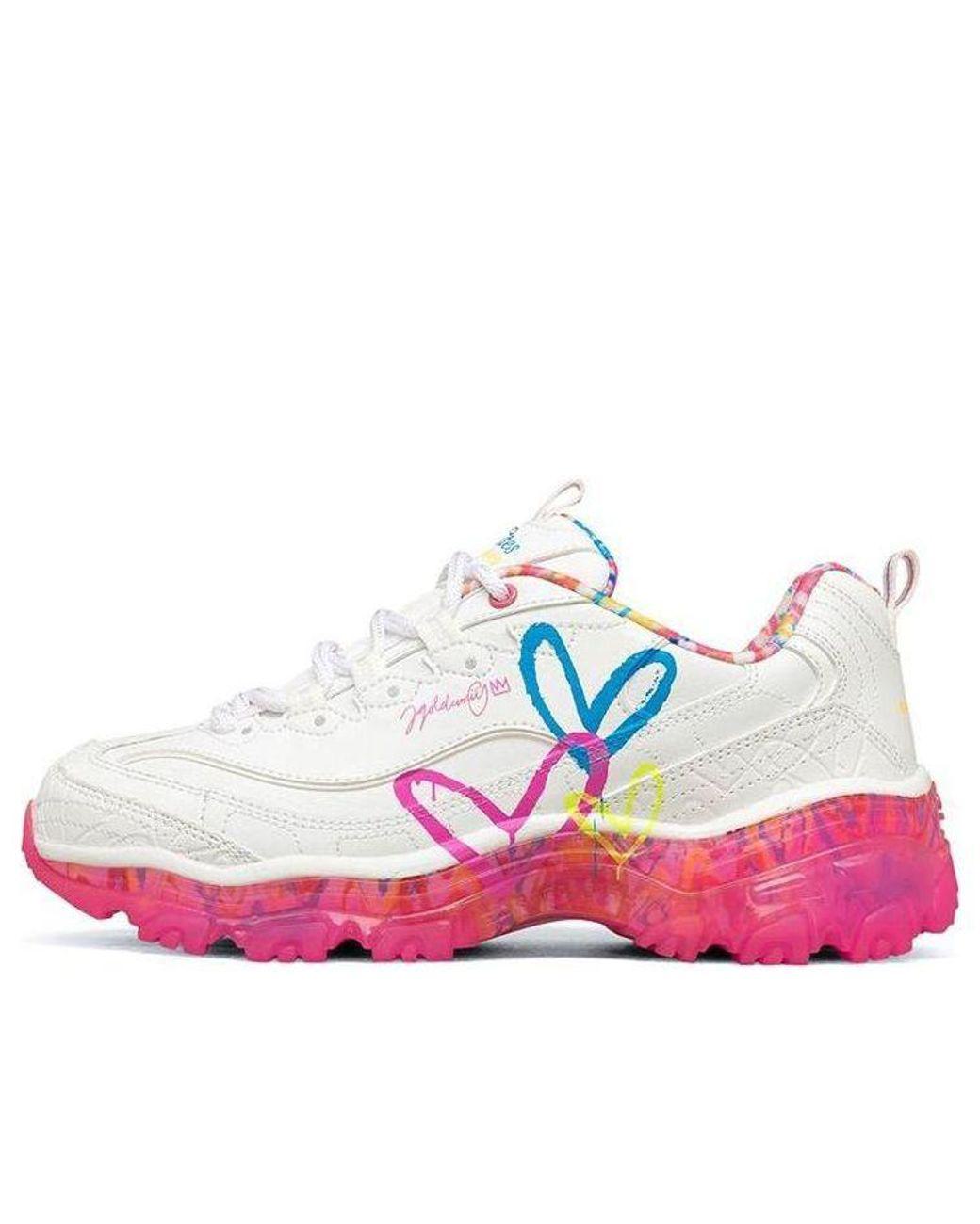 Women's Pink (Wmns) James Goldcrown X D'Lites Crystal Low Top Running Shoes
