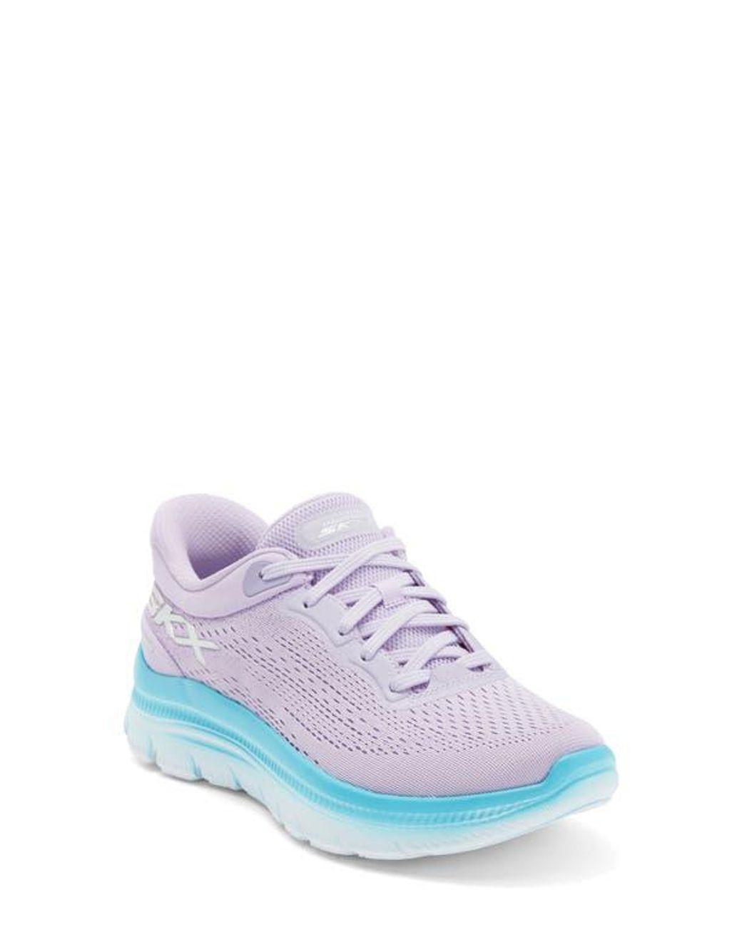 Women's White Summits Slip-In Sneaker