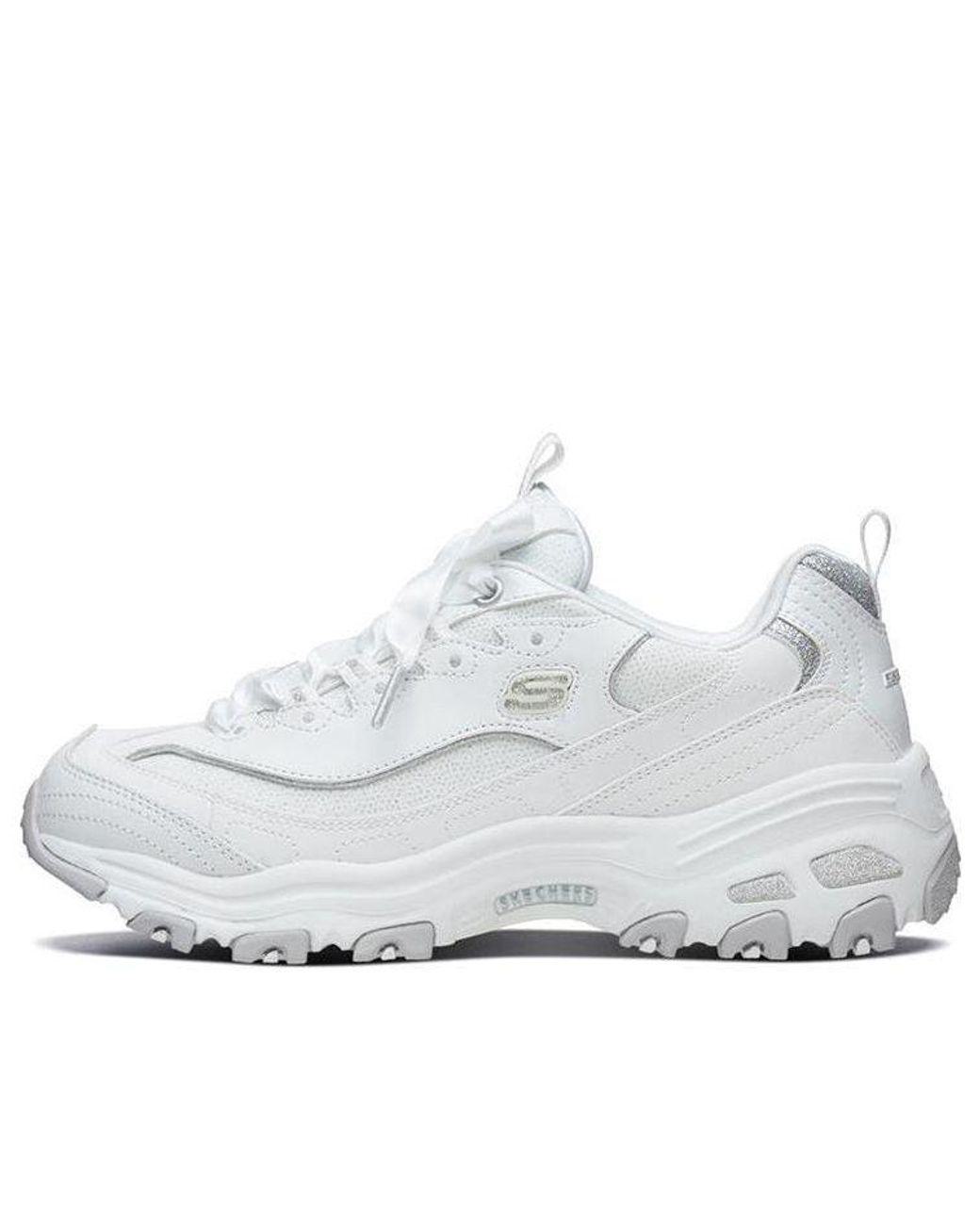 Women's White (Wmns) D'Lites 1.0 Low Dad Shoes Gs