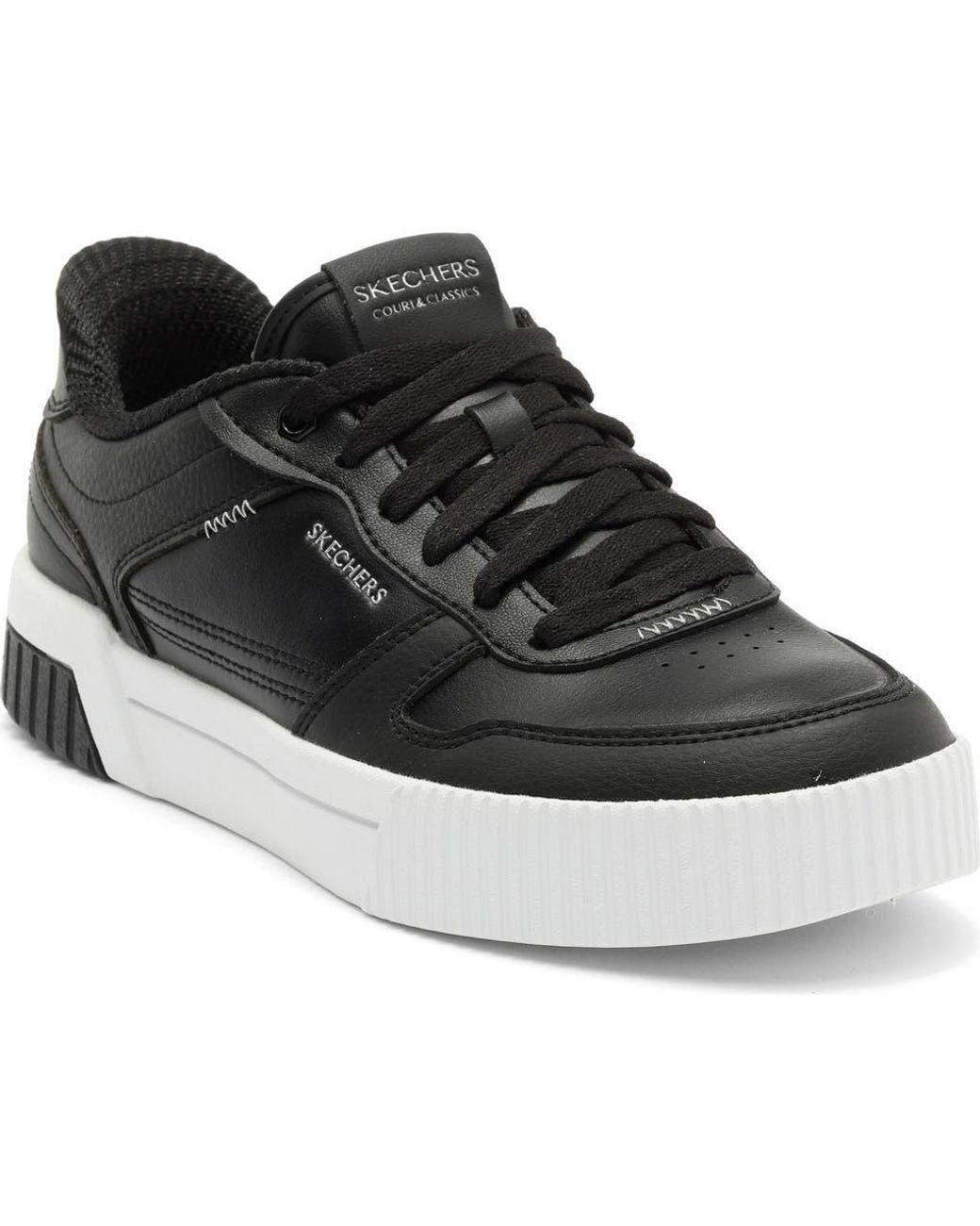 Women's Black Slip-Ins: Jade Radiant Reflections Sneaker