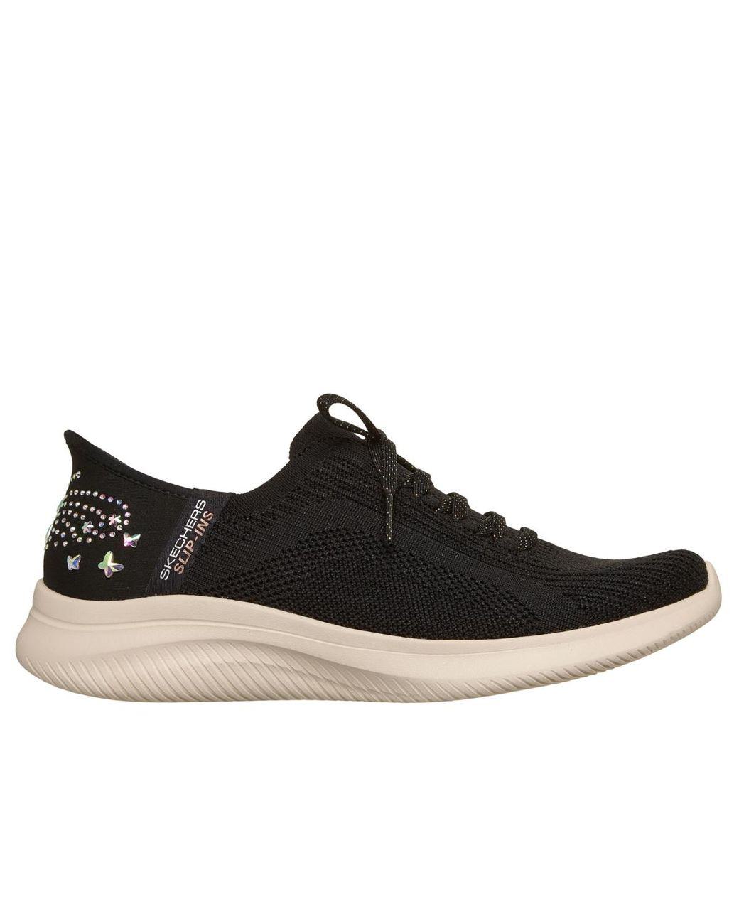 Women's Black Slip-ins: Ultra Flex 4.0