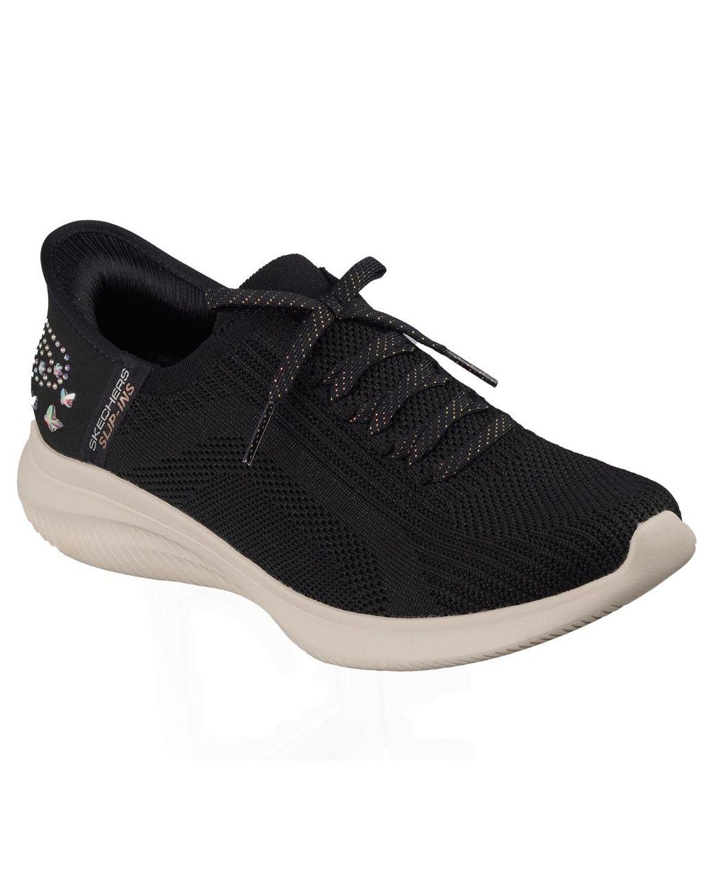 Women's Black Slip-ins: Ultra Flex 4.0