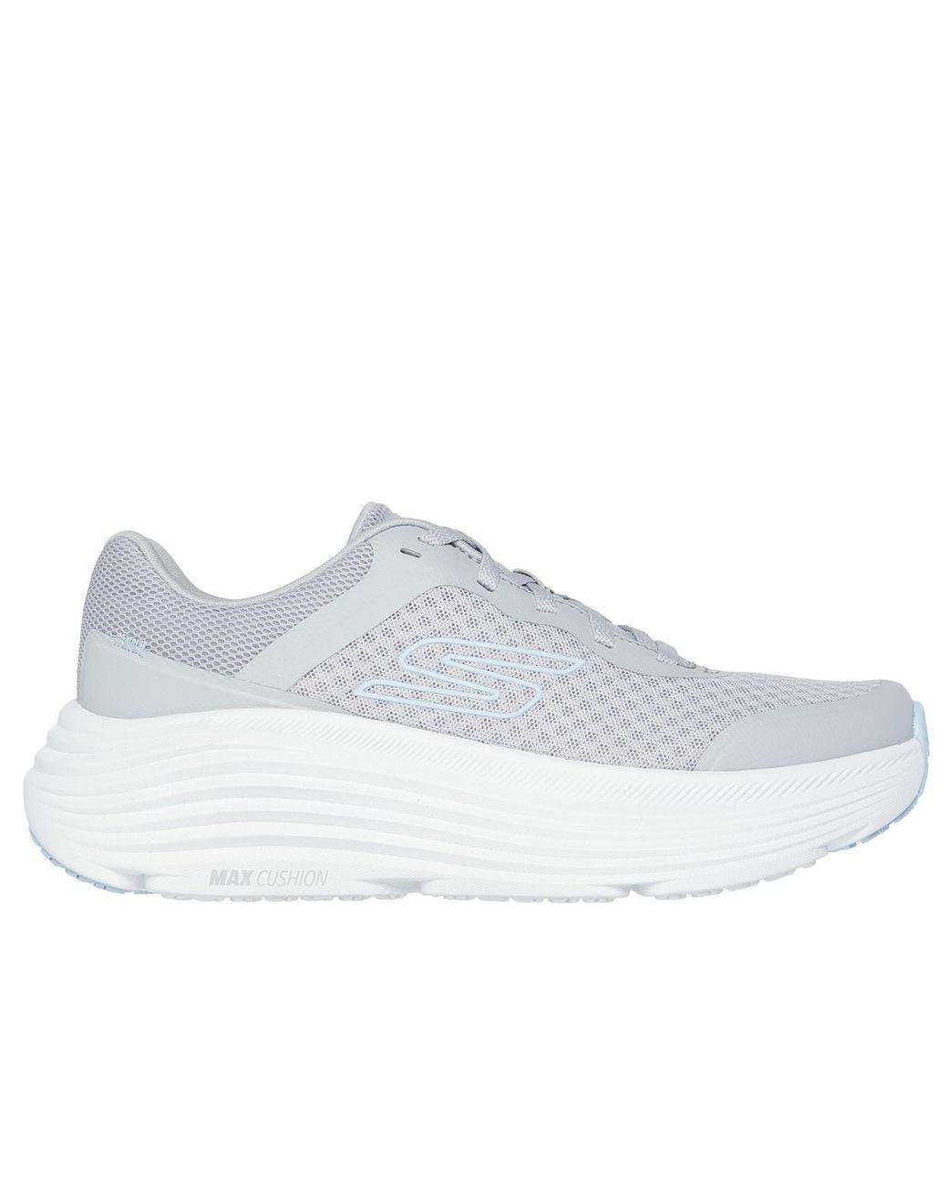 Women's Gray Max Cushioning Endeavor Athletic Running Sneakers