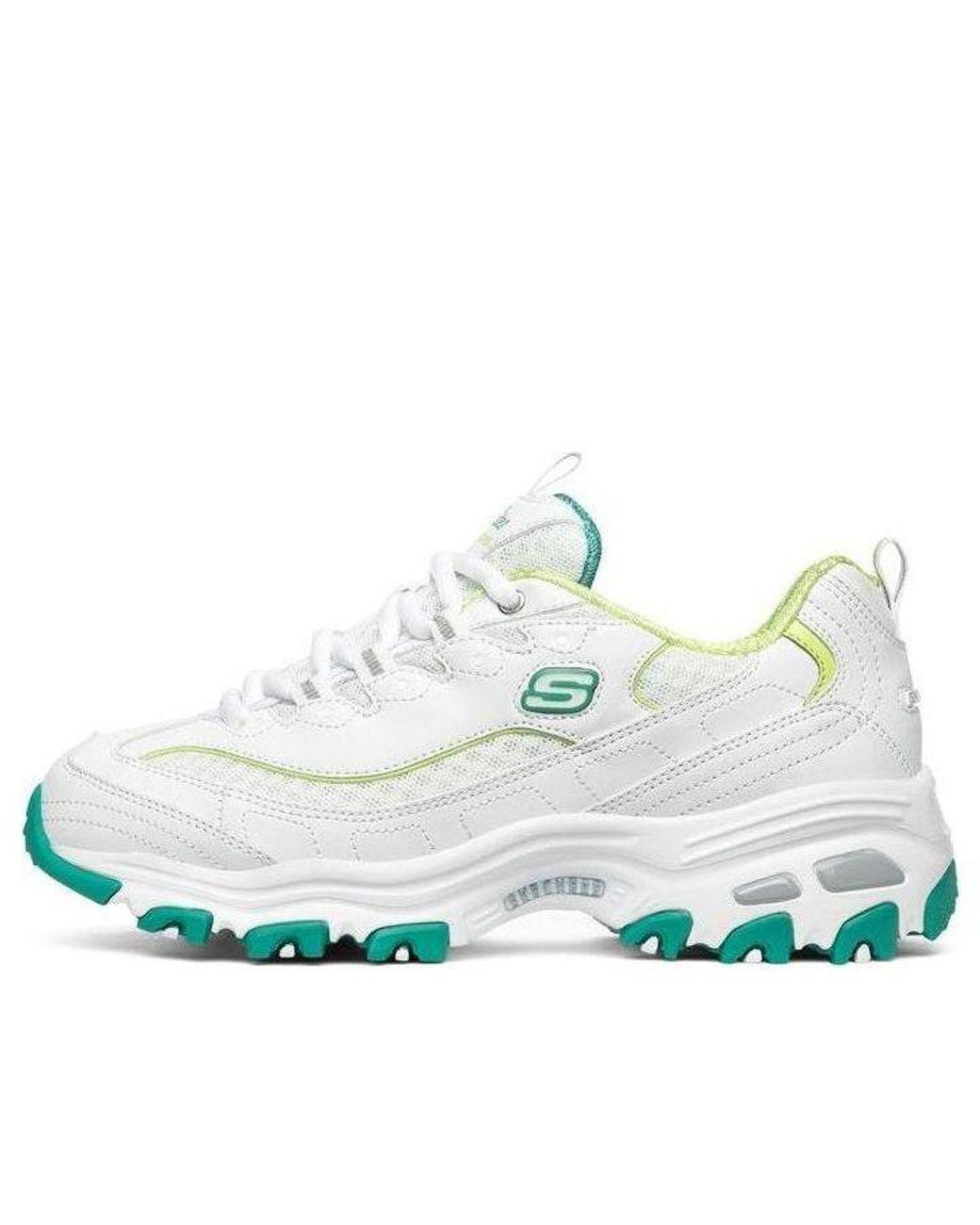 Women's White (Wmns) D Lites 1.0 Low-Top Running Shoes