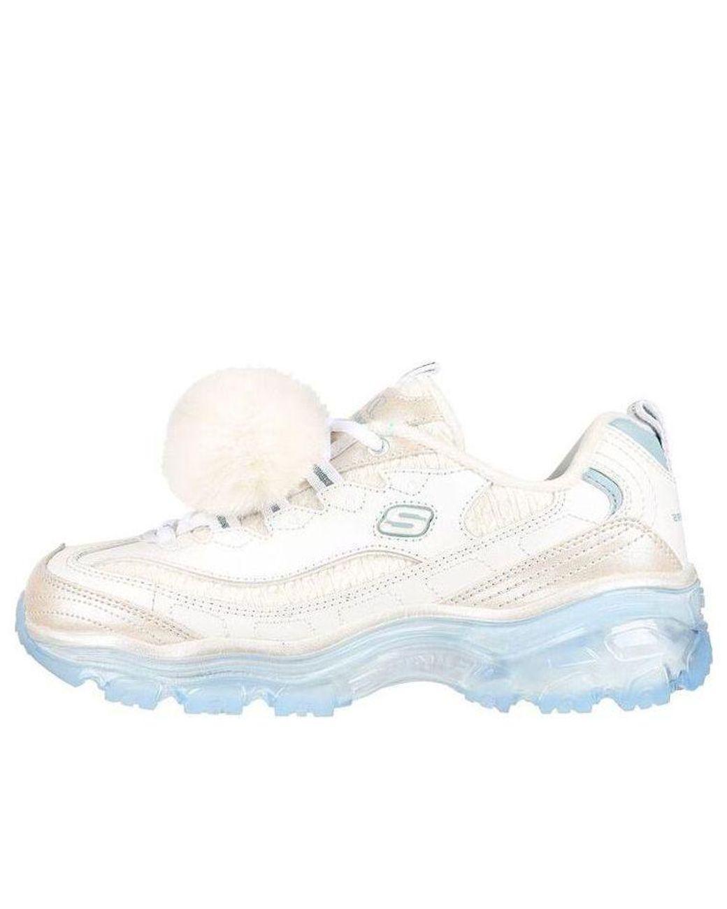 Women's White (Wmns) D'Lites Crystal-Let It Snow Light'