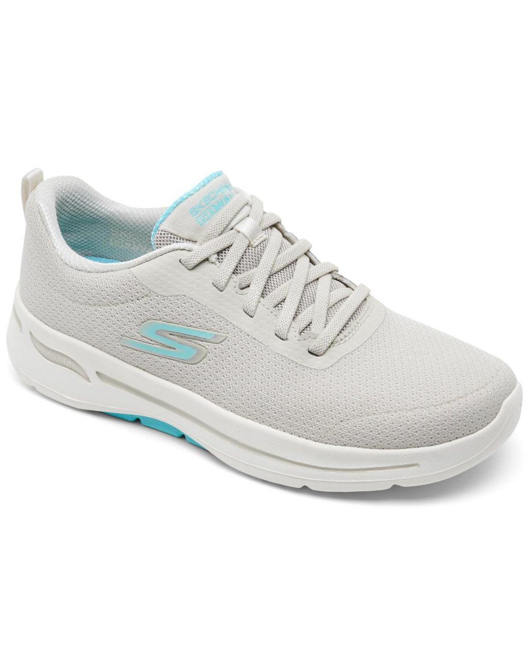 Women's White Go Walk Arch Fit