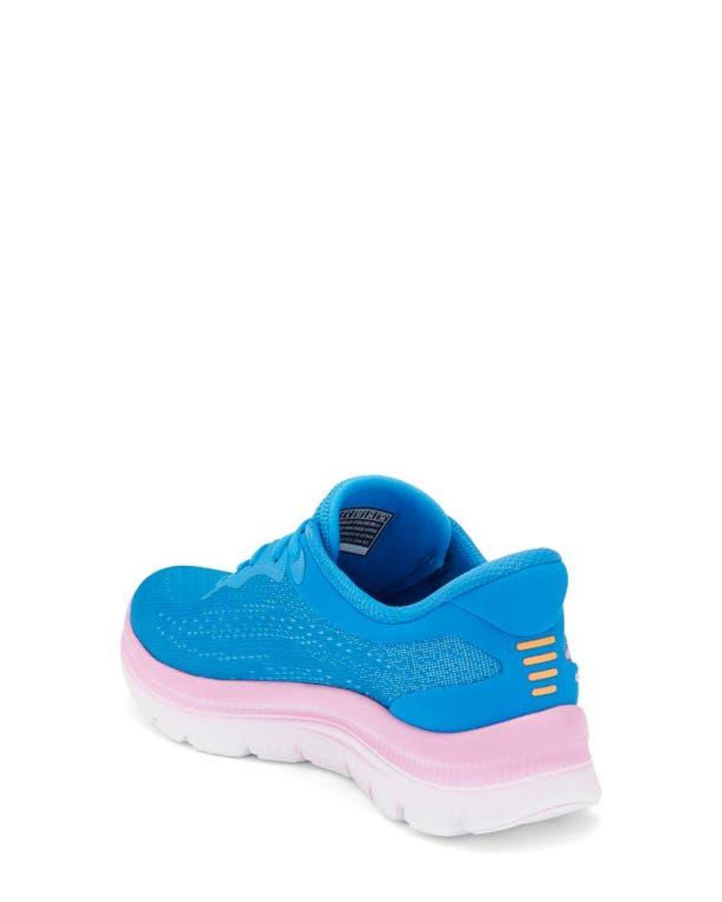 Women's Blue Summits Slip-In Sneaker