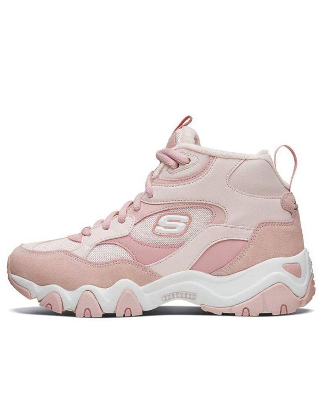 Women's Pink (Wmns) D Lites 2.0 High-Top Running Shoes