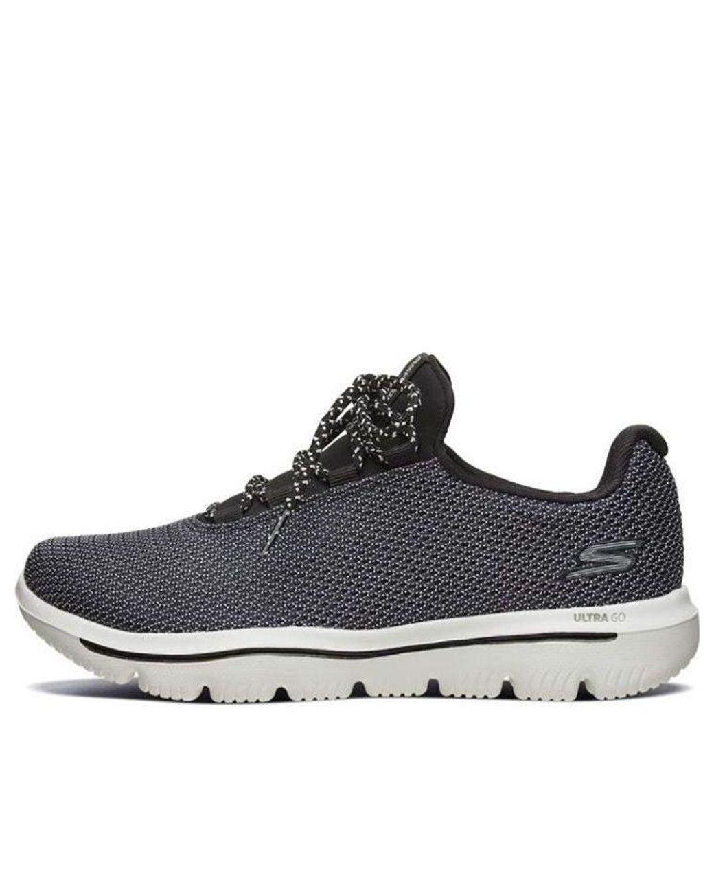 Women's Blue (Wmns) Go Walk Evolution Ultra Running Shoes