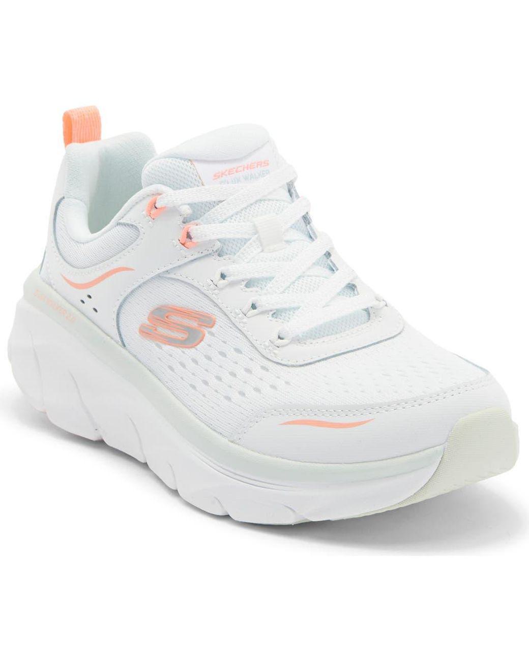 Women's White D'Lux Walker 2.0 Sneaker