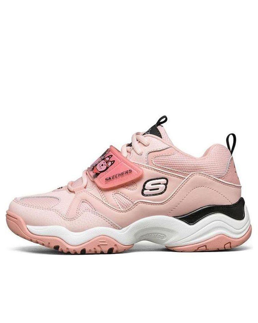 Women's Pink (Wmns) D'Lites Train Low-Top Running Shoes