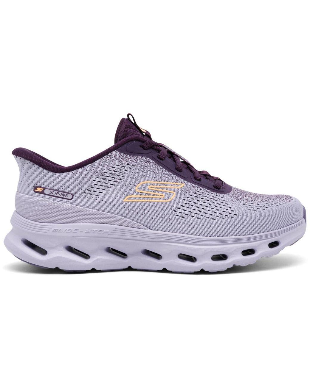 Women's Purple Slip-ins: Go Walk Glide-step 2.0