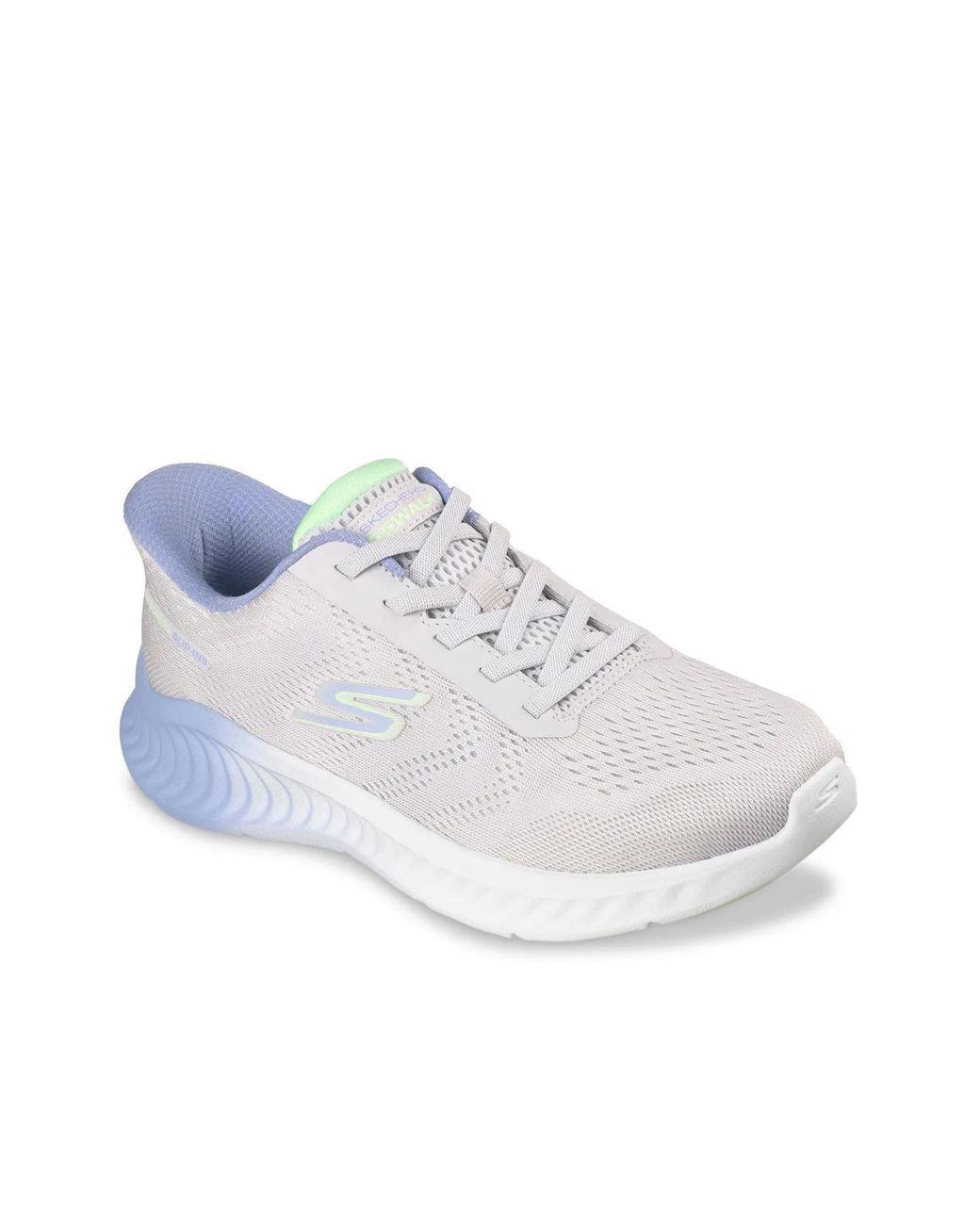 Women's White Hands Free Slipins Go Walk Now Khloe Sneaker
