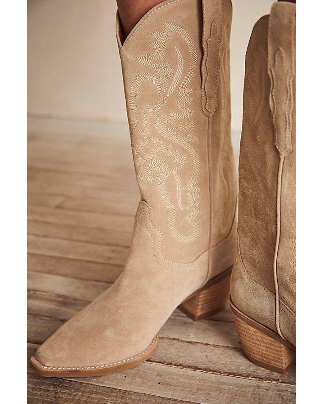 Women's Natural Dagget Western Boots