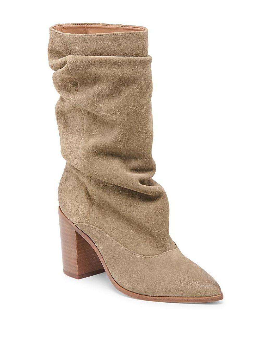 Women's Natural Talina Slouch Boots