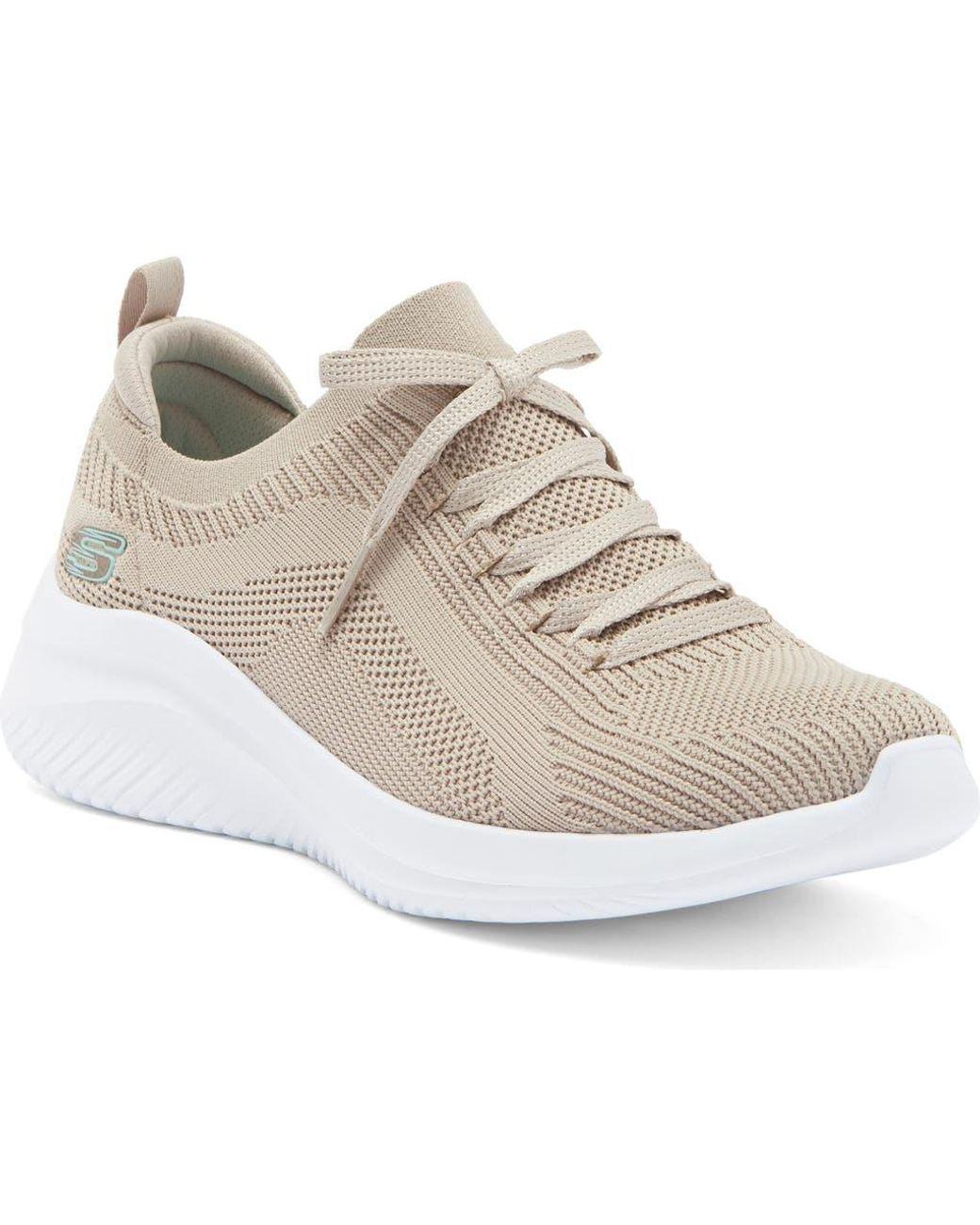 Women's White Ultra Flex 3.0 Sneaker